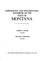Cover of: Chronology and documentary handbook of the State of Montana