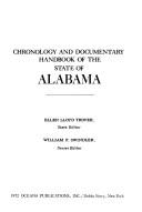 Cover of: Alabama: A Chronology and Documentary Handbook (Chronologies and documentary handbooks of the States)