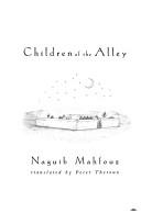 Cover of: Children of the alley