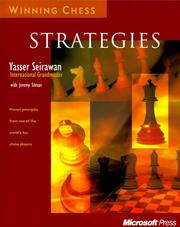 Cover of: Winning Chess Strategies: Proven Principles from One of the U.S.A.'s Top Chess Players (Winning Chess)