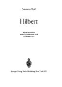 Cover of: Hilbert | Constance Reid