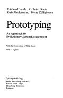 Cover of: Prototyping by Reinhard Budde ... [et al.] ; with the cooperation of Philip Bacon.