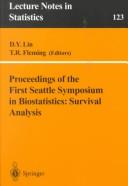 Proceedings of the First Seattle Symposium in Biostatistics : Survival Analysis