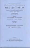 Cover of: The Standard Edition of the Complete Psychological Works of Sigmund Freud ( 24 Volume set )