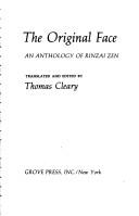 Cover of: The Original face by Thomas F. Cleary