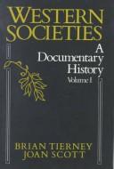 Cover of: Western societies: a documentary history