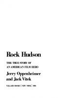 Cover of: Idol Rock Hudson: the true story of an American film hero