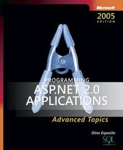 Cover of: Programming Microsoft  ASP.NET 2.0 Applications by Dino Esposito