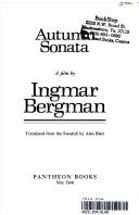 Cover of: Autumn sonata by Ingmar Bergman