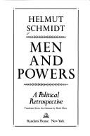 Men and powers by Helmut Schmidt