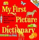 Cover of: My first picture dictionary