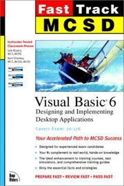 Cover of: Fast Track McSd: Visual Basic 6 Exam 70-176 (Fast Track)