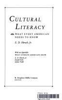 Cover of: Cultural literacy: what Americans need to know