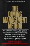 Cover of: Deming Mgmt Tr by Mary Walton