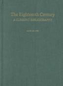 Cover of: The Eighteenth Century: A Current Bibliography-For 1993 Sections 1-4 (Eighteenth Century: a Current Bibliography New Series)