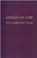 Cover of: Law miscellanies: containing an introduction to the study of the law