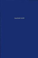 Cover of: Saadia Gaon: Selected Essays : An Original Anthology (Jewish Philosophy, Mysticism & History of Ideas)