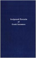 Cover of: Sculptured portraits of Greek statesmen