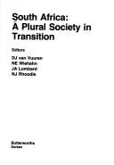 Cover of: South Africa: A Plural Society in Transition
