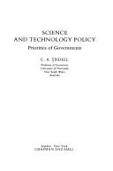 Science and technology policy : priorities of governments