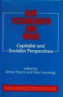 New technologies and work : capitalist and socialist perspectives