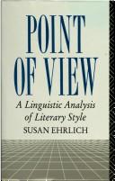 Point of view : a linguistic analysis of literary style