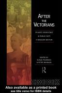 Cover of: After the Victorians: private conscience and public duty in modern Britain : essays in memory of John Clive