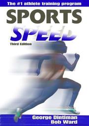 Cover of: Sports speed by George B. Dintiman