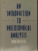 Cover of: Introduction to Philosophical Analysis, An