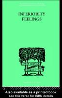 Cover of: Inferiority Feelings : In the Individual and the Group (International Library of Psychology)