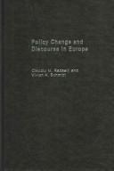 Policy change and discourse in Europe