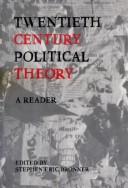 Cover of: Twentieth Century Political Theory