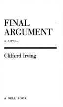 Cover of: Final Arguments