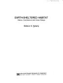 Earth-sheltered habitat : history, architecture and urban design