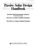 Cover of: Passive solar design handbook.