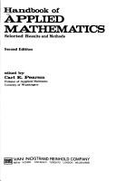 Handbook of applied mathematics : selected results and methods