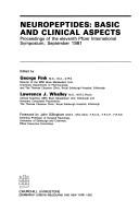 Neuropeptides : basic and clinical aspects : proceedings of the eleventh Pfizer International Symposium, September 1981