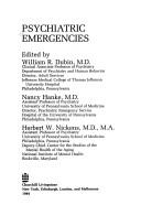 Cover of: Psychiatric Emergencies: Clinics in Emergency Medicine (Clinics in emergency medicine)
