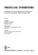 Protease inhibitors : proceedings of the Second International Conference on Fibrinolysis, Hamamatsu, Japan, 26 August 1989