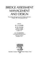 Bridge assessment management and design : proceedings of the Centenary Year Bridge Conference, Cardiff, U.K., 26-30 September 1994