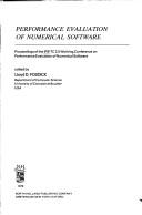 Cover of: Performance Evaluation of Numerical Software