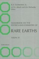Cover of: Handbook on the physics and chemistry of rare earths. by 