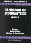 Cover of: Handbook ofeconometrics.