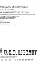 Modeling, identification and control in environmental systems : proceedings of the IFIP Working Conference on Modeling and Simulation of Land, Air and Water Resources Systems