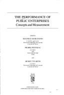 The Performance of public enterprises : concepts and measurement