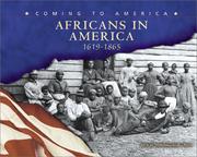 Cover of: Africans in America, 1619-1865 by Kay Melchisedech Olson