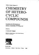 Cover of: Chemistry of heterocyclic compounds by Symposium on Chemistry of Heterocyclic Compounds (9th 1987 Bratislava, Czechoslovakia)
