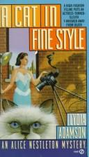 A cat in fine style by Lydia Adamson