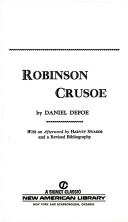 Cover of: Robinson Crusoe (Signet Classics) by Daniel Defoe