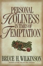 Cover of: Personal Holiness in Times of Temptation